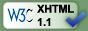 Valid XHTML 1.1